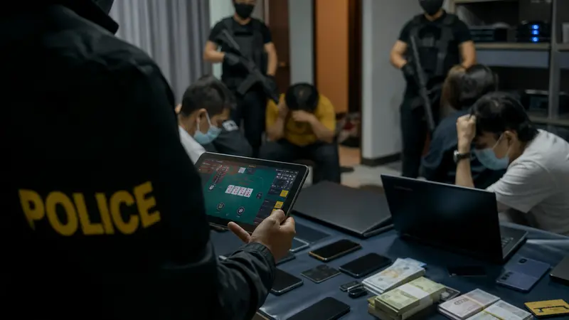 Operasi Polisi di Pokhara Bongkar Sindikat Judi Ilegal, Delapan Orang Ditahan